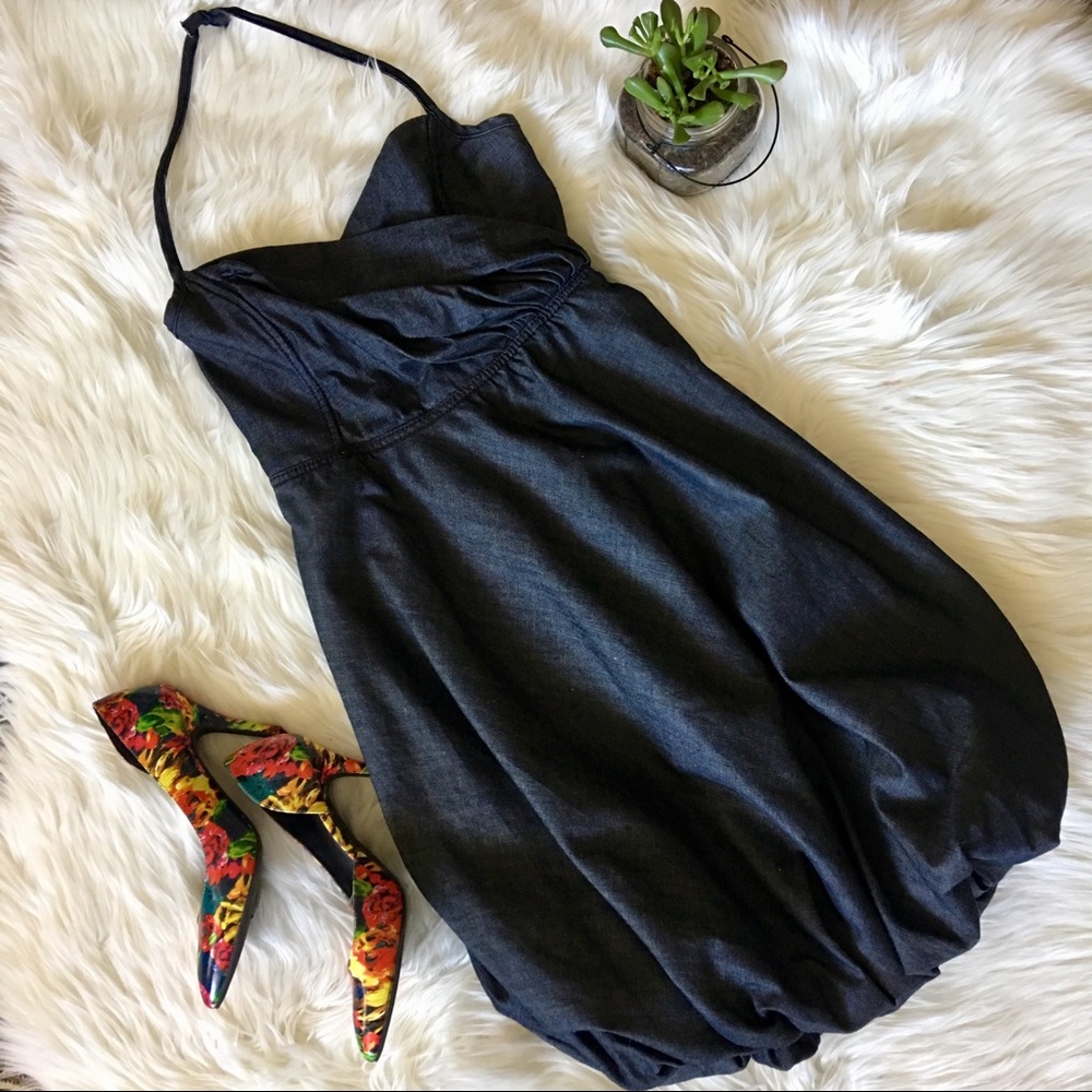 Maya Chic Black Mini Dress